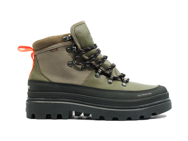 Palladium PALLATROOPER HIKER WP+ X FINISTERRE OLIVE NIGHT