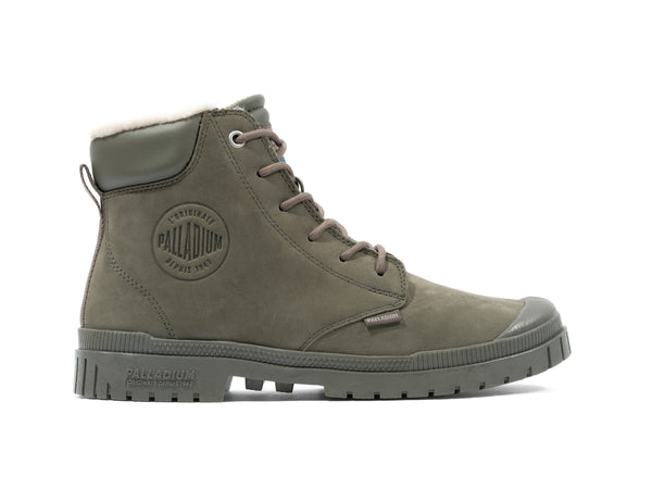 Palladium SP20 CUFF LEATHER WATERPROOF WL OLIVE NIGHT