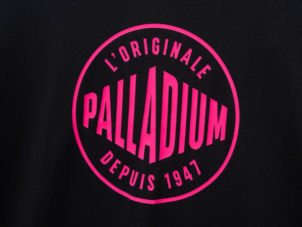 Palladium UNISEX PALLADIUM FRANCE LOGO COTTON T-SHIRT BLACK
