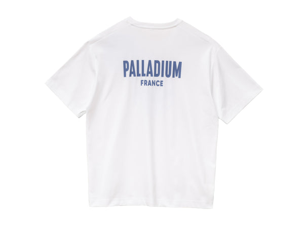 Palladium UNISEX PALLADIUM FRANCE LOGO COTTON T-SHIRT STAR WHITE