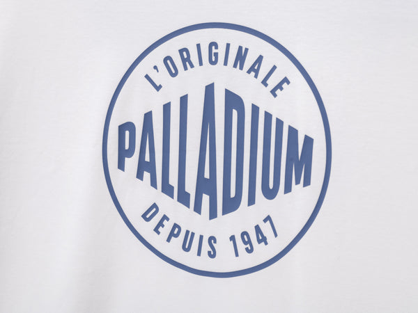 Palladium UNISEX PALLADIUM FRANCE LOGO COTTON T-SHIRT STAR WHITE