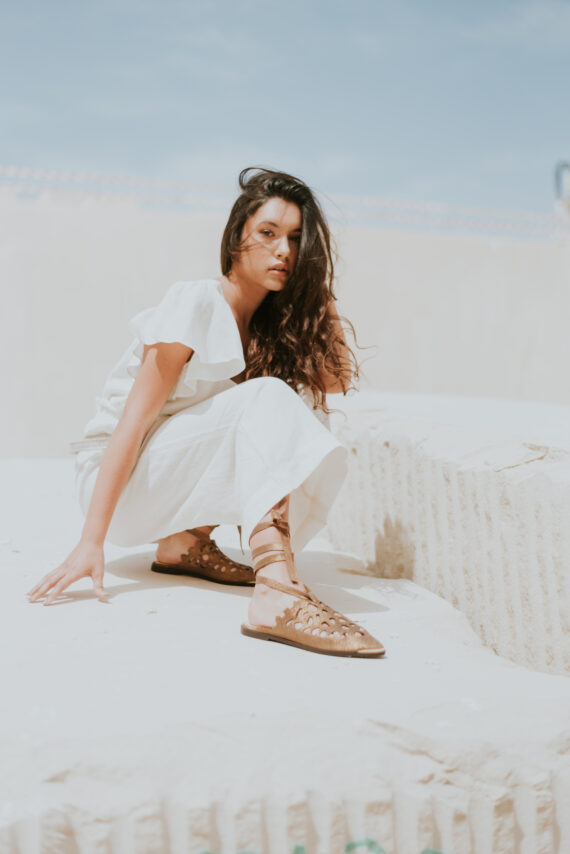 Pallas Bronze Greek Mules