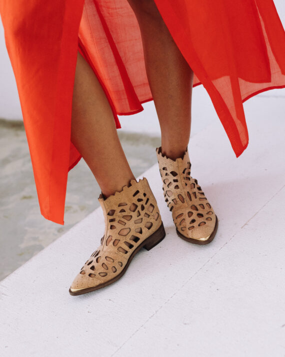 Pallas Cork Greek Boots