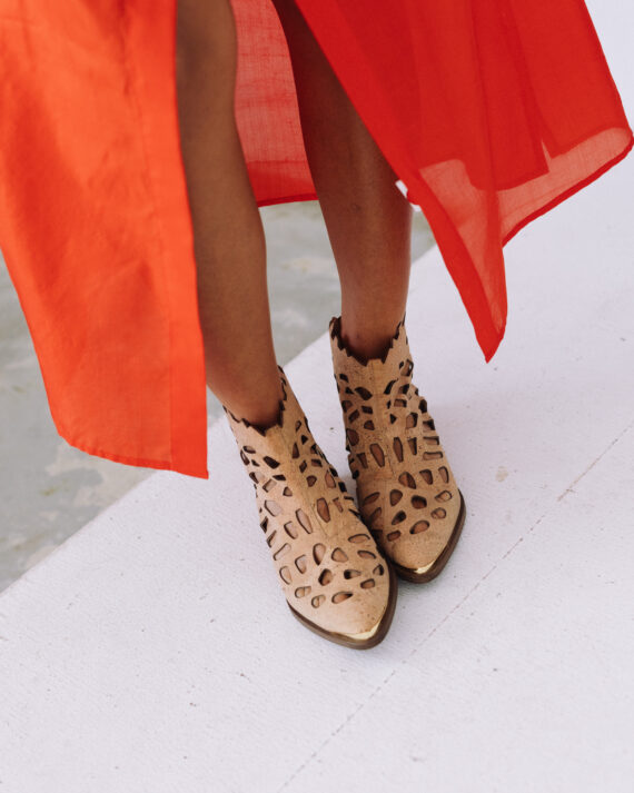 Pallas Cork High Greek Boots