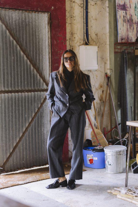 pallas Garrison Pants Dark Gris