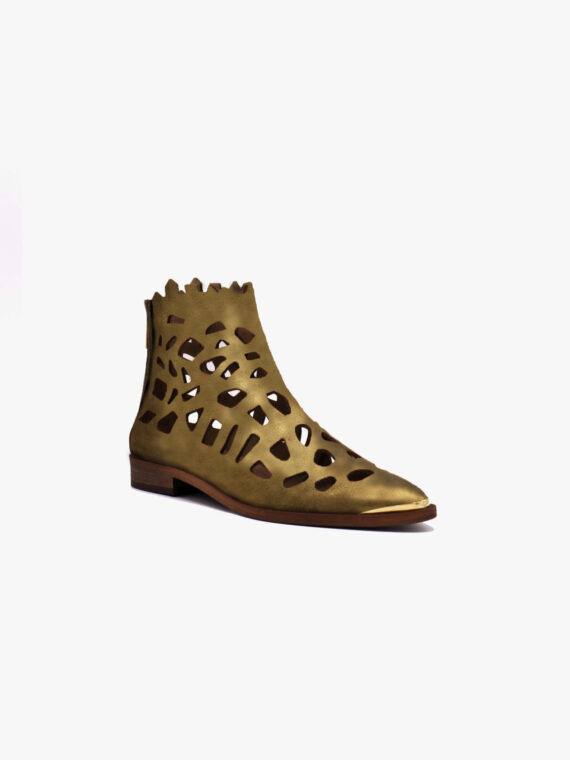 Pallas Gold Greek Boots