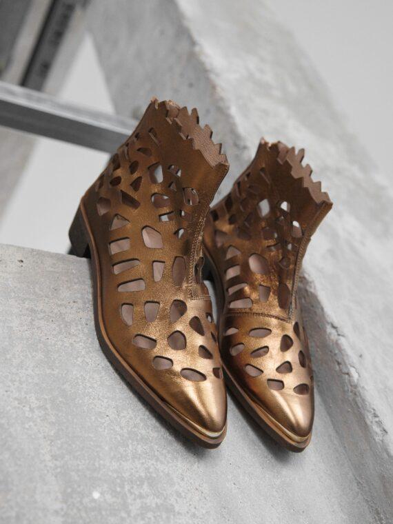 Pallas Gold Greek Boots