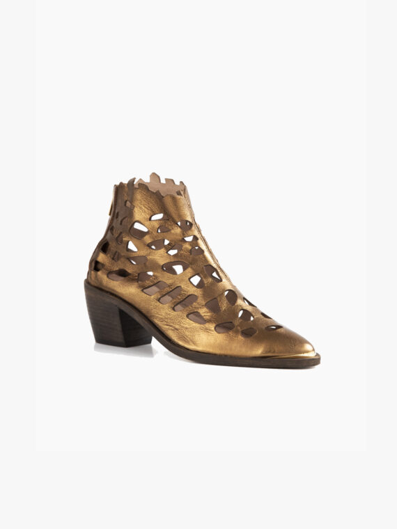 Pallas Gold High Greek Boots