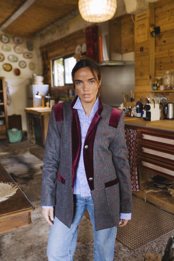 pallas Jackson Blazer Gris