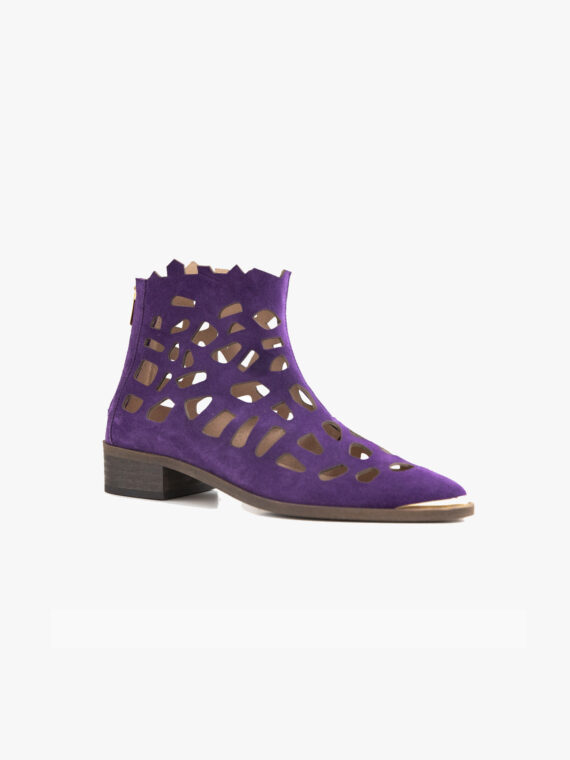 Pallas Purple Greek Boots
