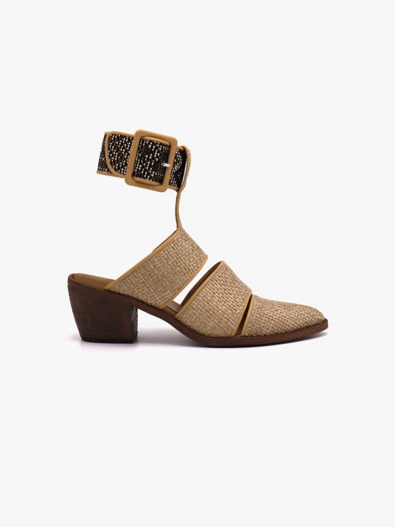 pallas Rafia Sandals