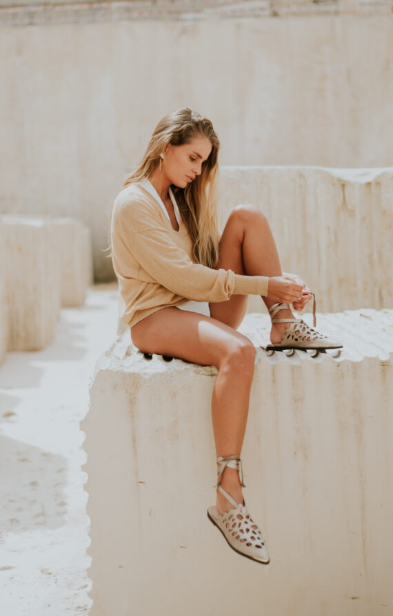 Pallas Silver Greek Mules