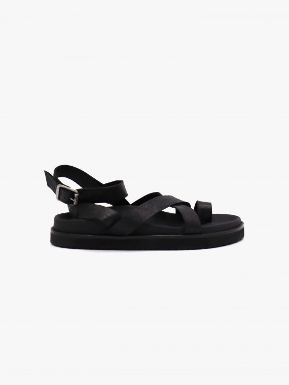 pallas Strap Slippers Black
