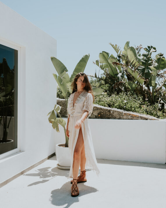 Pallas Tied Sandal Tan