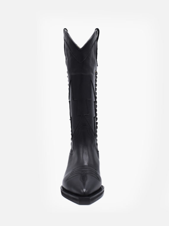 Pallas West Ziggy Boots Black