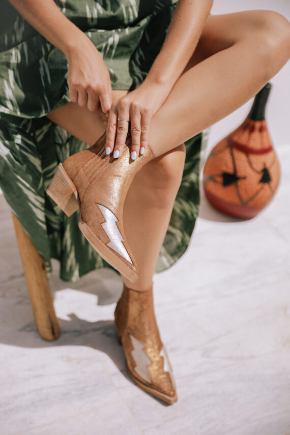 Pallas Ziggy Boots Copper