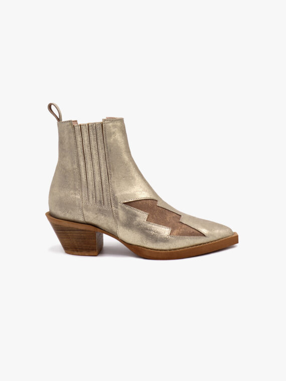 pallas Ziggy Boots Silver