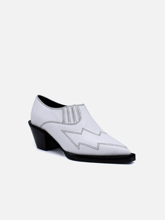 Pallas Ziggy Shoes White