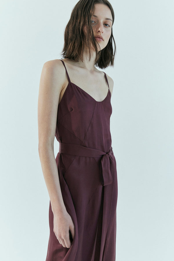 palma martîn Basilica Silk Slip Dress