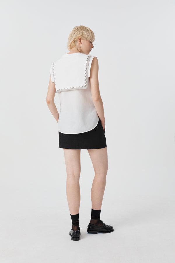 Palma Martîn Francobollo Sleeveless Blouse