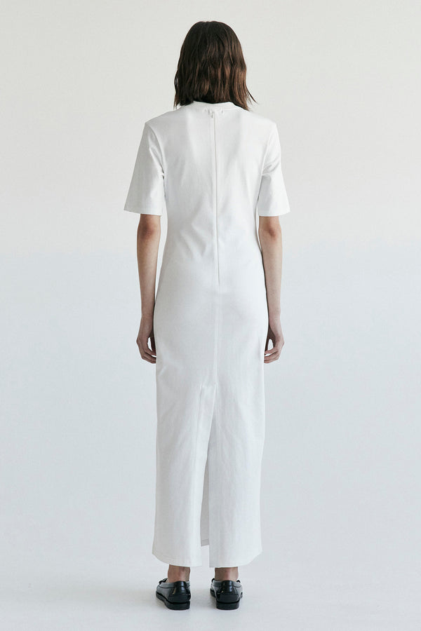 Palma Martîn Strada Maxi T-shirt Dress - Ivory Gray