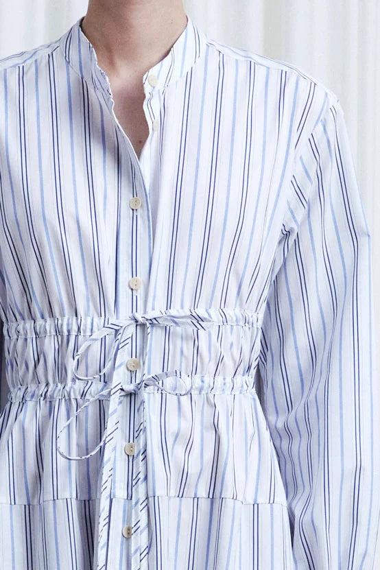 Palmer Harding Clarity Dress Striped Cotton Maxi Dress