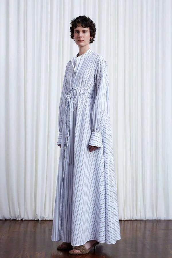 Palmer Harding Clarity Dress Striped Cotton Maxi Dress