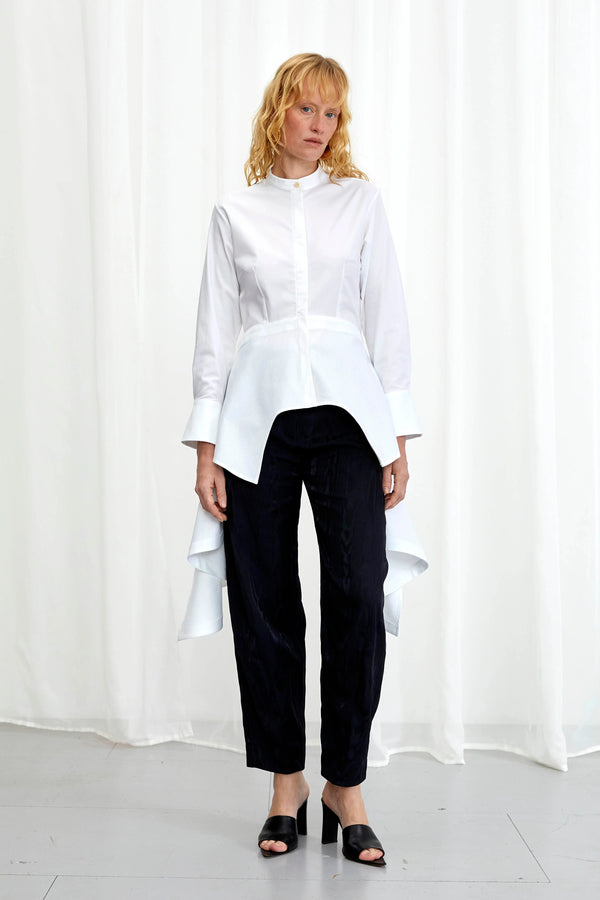 palmer harding Fervor Shirt white cotton fitted shirt