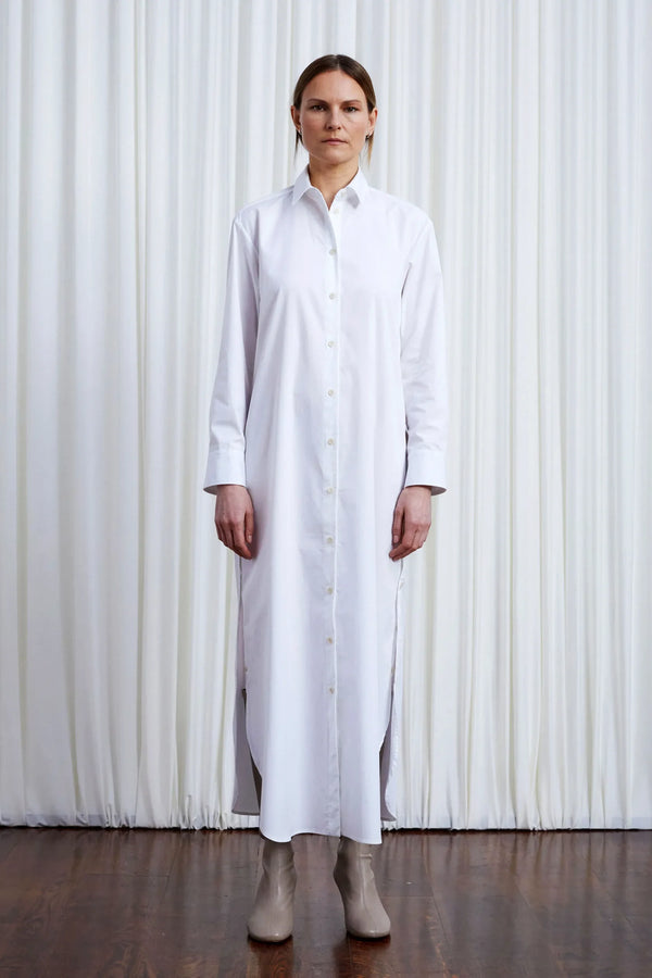 Palmer Harding Lovers Dress White Cotton Loose Fit Shirt Dress