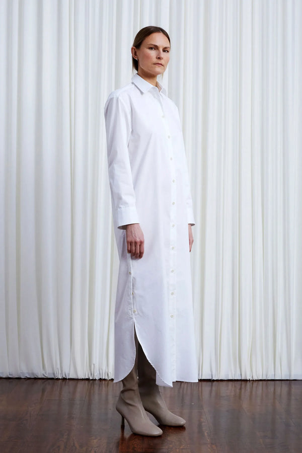 Palmer Harding Lovers Dress White Cotton Loose Fit Shirt Dress