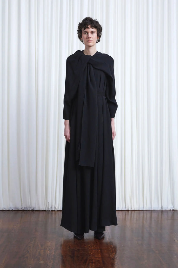 Palmer Harding In Your Arms Dress Black Crepe