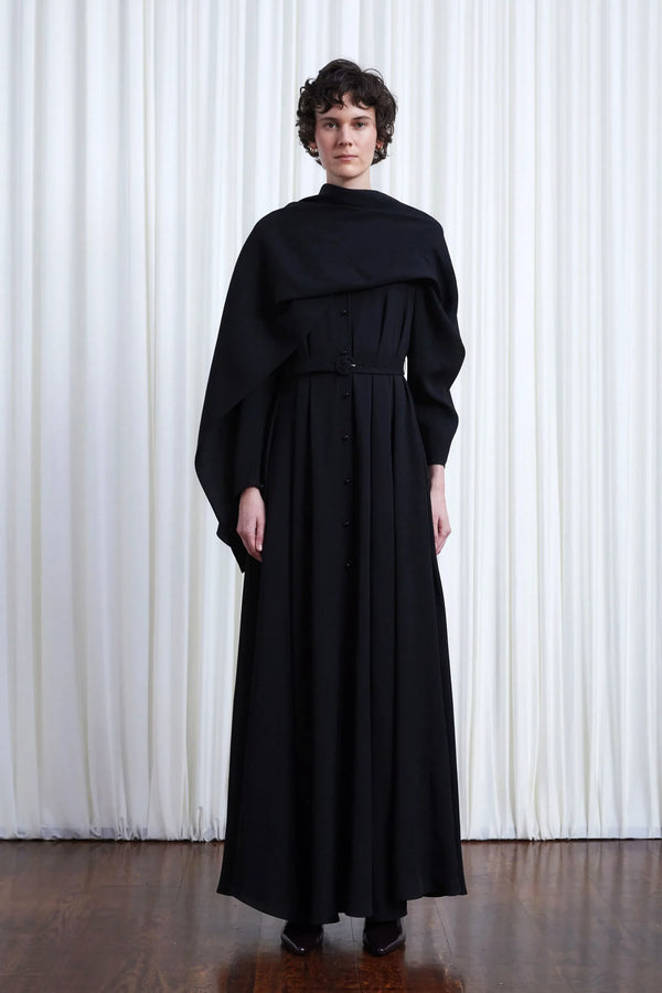 palmer harding In Your Arms Dress Black Crepe