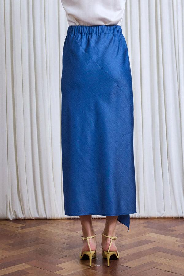 Palmer Harding Motion Skirt Denim Pencil Skirt