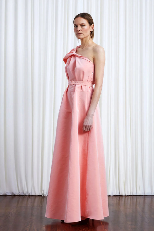 Palmer Harding Worries Fade Dress Pink Taffeta