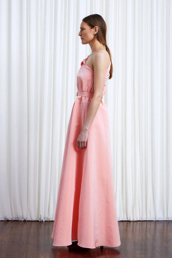 Palmer Harding Worries Fade Dress Pink Taffeta