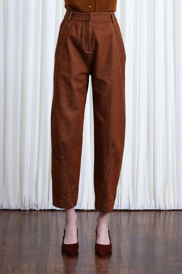 palmer harding Worries Fade Jeans Tobacco Denim