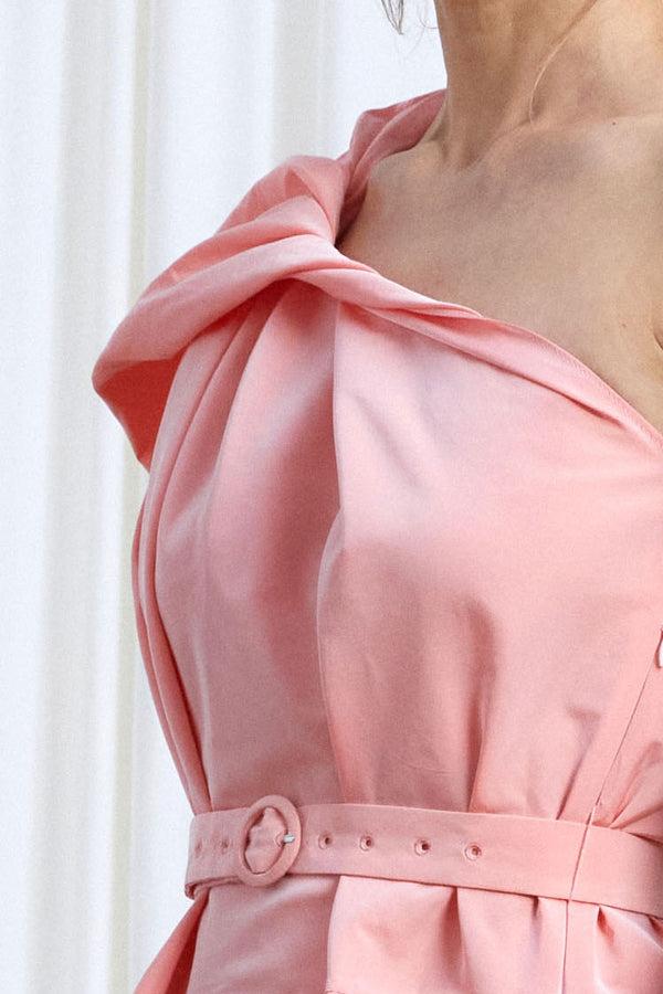 Palmer Harding Worries Fade Top Pink Taffeta