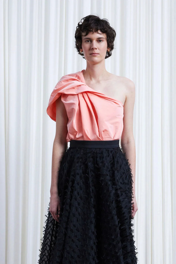 palmer harding Worries Fade Top Pink Taffeta