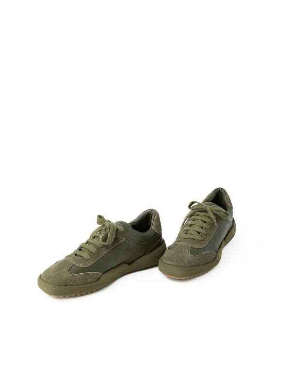 Paloma Barceló Asami Nappa Khaki Sneakers