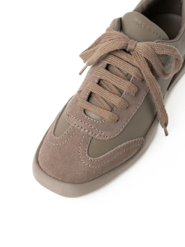 Paloma Barceló Asami Nappa Taupe Sneakers