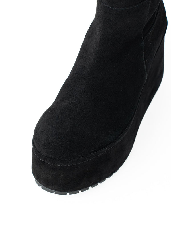 Paloma Barceló Barta Track Suede Black