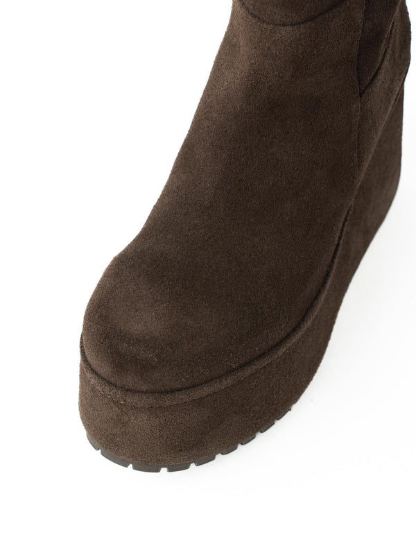 Paloma Barceló Barta Track Suede Brown