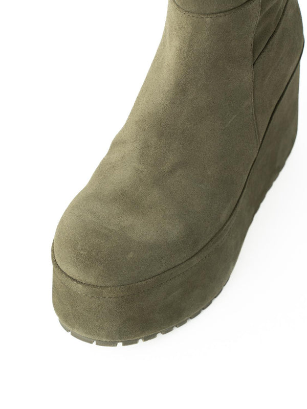 Paloma Barceló Barta Track Suede Khaki