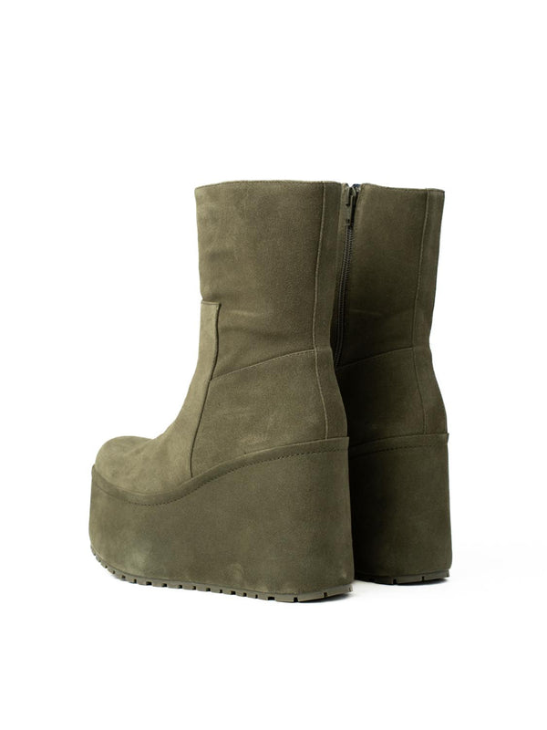 Paloma Barceló Barta Track Suede Khaki