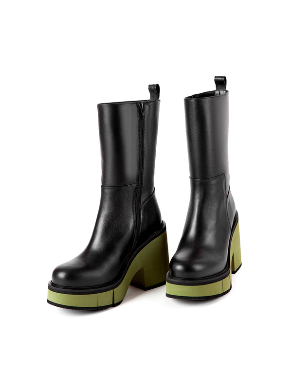 Paloma Barceló Brook Iris Black Eva Grass Bota