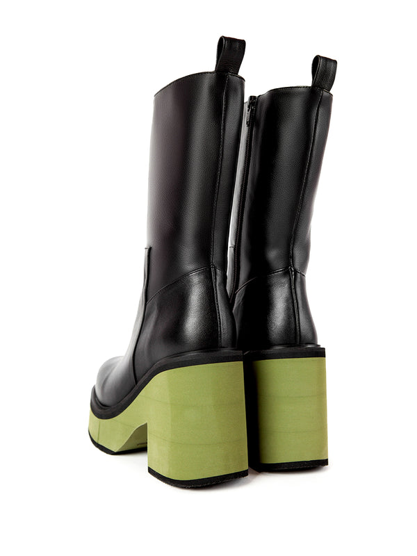 Paloma Barceló Brook Iris Black Eva Grass Bota