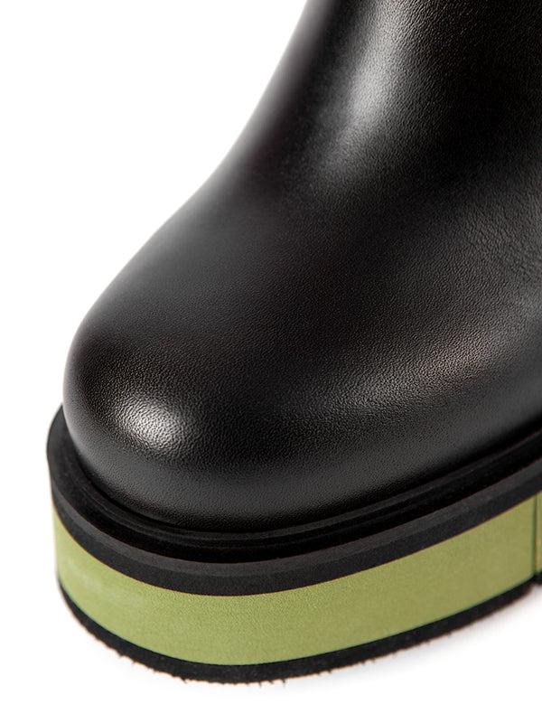 Paloma Barceló Brook Iris Black Eva Grass Bota