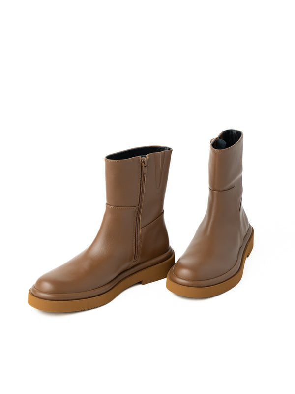 Paloma Barceló Carla Nappa Cuoio Ankle Boot