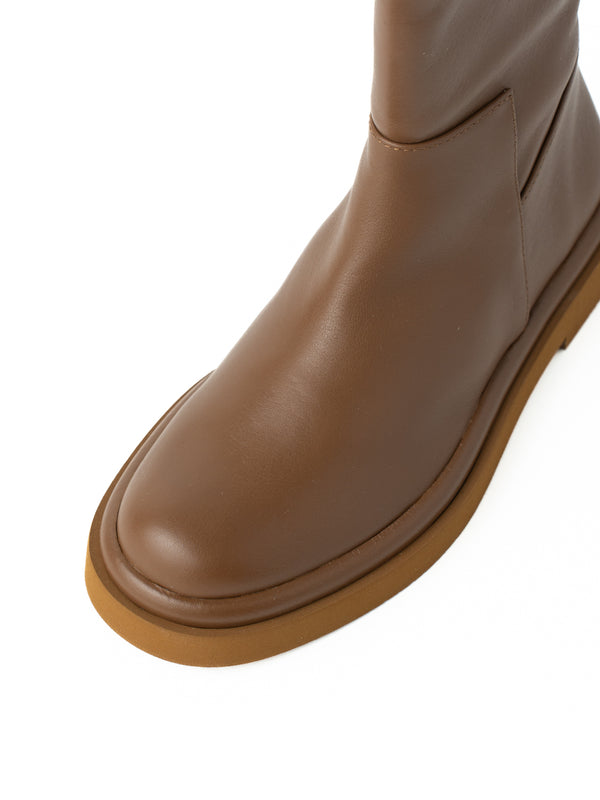 Paloma Barceló Carla Nappa Cuoio Ankle Boot