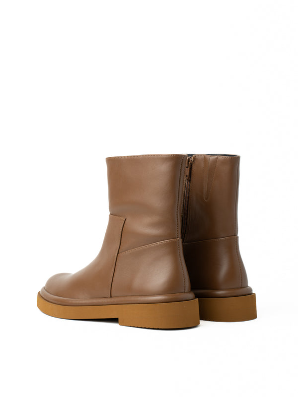 Paloma Barceló Carla Nappa Cuoio Ankle Boot